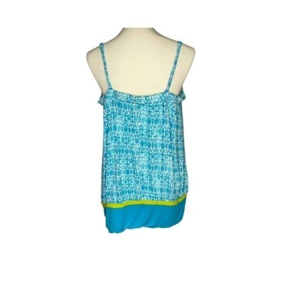 Lane Bryant Aqua blue top 18-20 - Picture 2 of 6